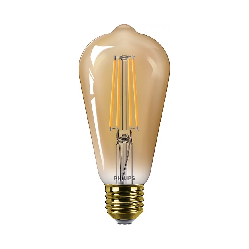KOMPLEKT 2x LED Hämardatav pirn VINTAGE Philips ST64 E27/4,2W/230V 2200K