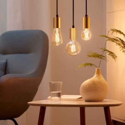KOMPLEKT 2X LED Hämardatav pirn VINTAGE FILAMENT ST64 E27/6,7W/230V 2000-5000K Wi-Fi - WiZ