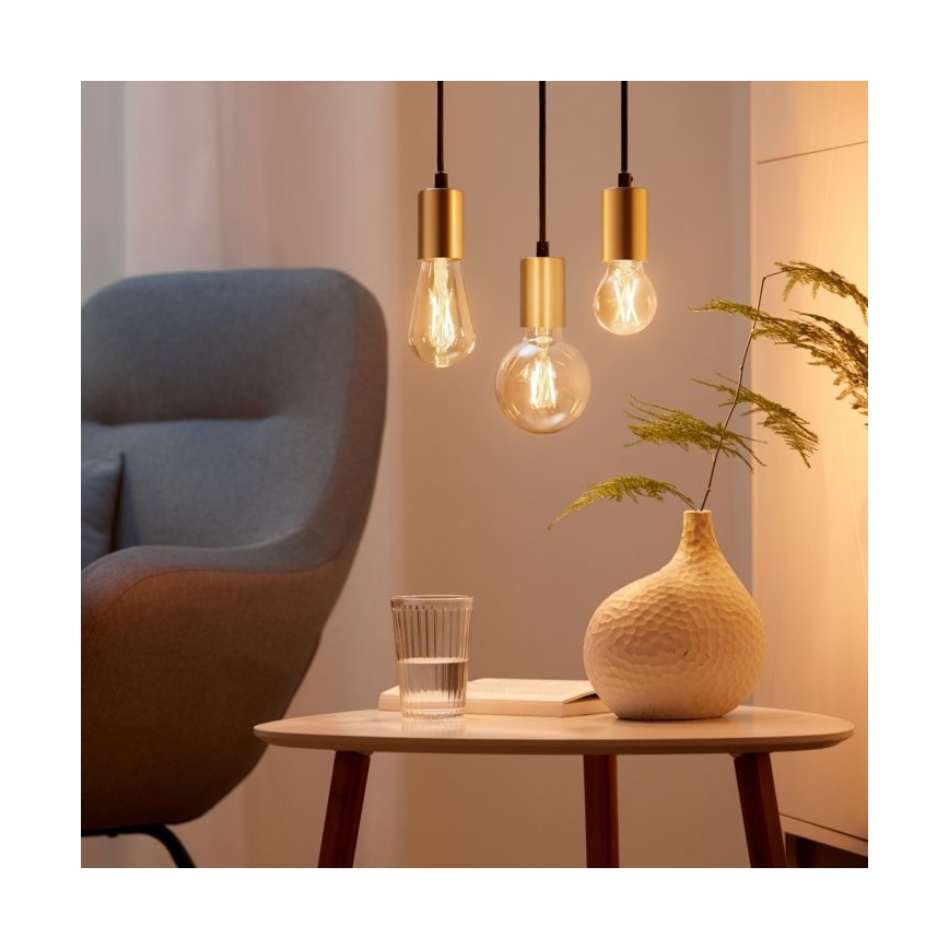 KOMPLEKT 2X LED Hämardatav pirn VINTAGE FILAMENT ST64 E27/6,7W/230V 2000-5000K Wi-Fi - WiZ