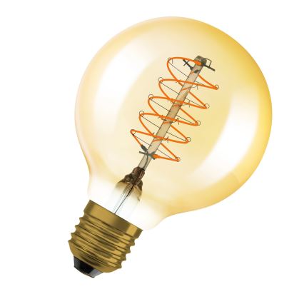 Komplekt 2x LED hämardatav vintage-filament pirn E27/4,8W/230V 2200K - Osram