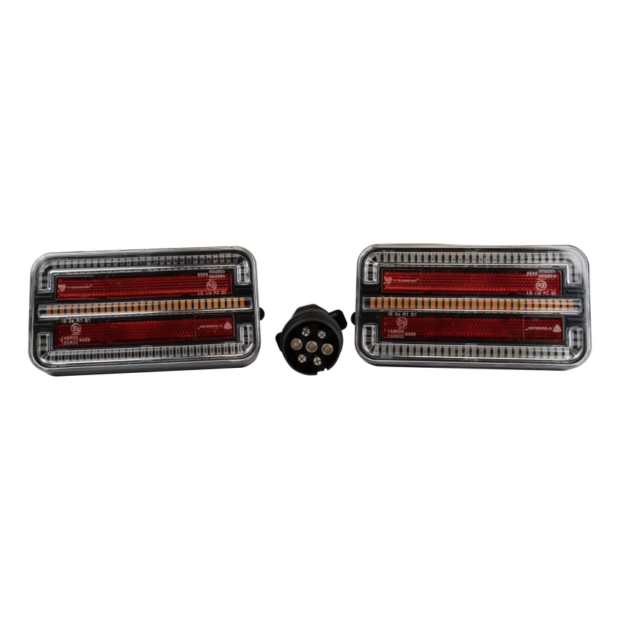 KOMPLEKT 2x LED Juhtmevaba autotuli LED/12-24V Wi-Fi IP67