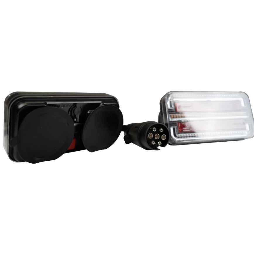 KOMPLEKT 2x LED Juhtmevaba autotuli LED/12-24V Wi-Fi IP67