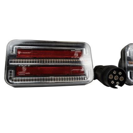KOMPLEKT 2x LED Juhtmevaba autotuli LED/12-24V Wi-Fi IP67
