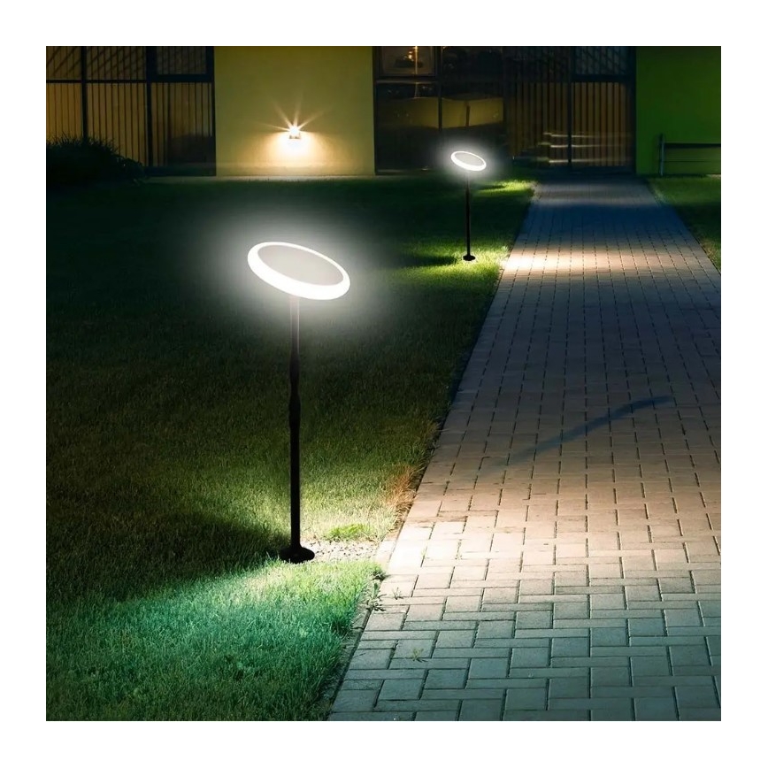 KOMPLEKT 2x LED Kohandatav päikesepaneeliga valgusti GARDEN LED/3W/5V 42-80 cm 4000K IP65