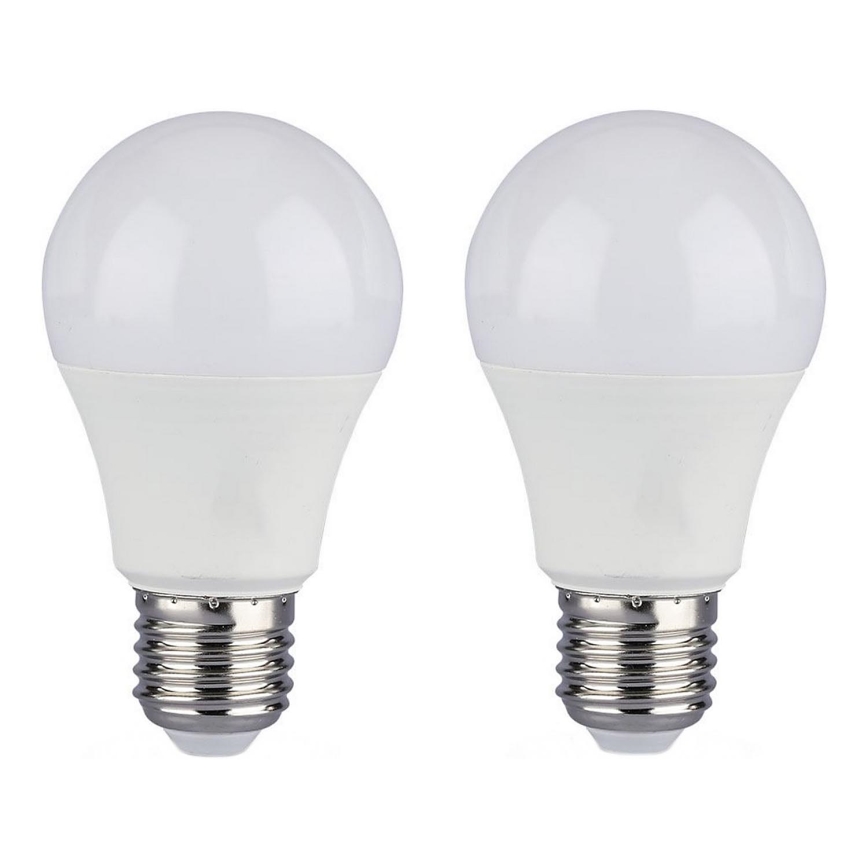 KOMPLEKT 2x LED Pirn A60 E27/9W/230V 3000/4000/6400K