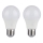 KOMPLEKT 2x LED Pirn A60 E27/9W/230V 3000/4000/6400K