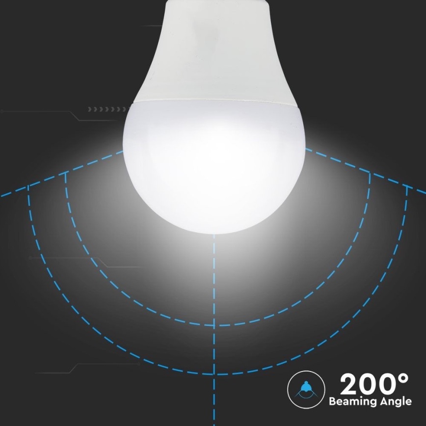 KOMPLEKT 2x LED Pirn A60 E27/9W/230V 3000/4000/6400K