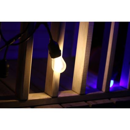 KOMPLEKT 2x LED Pirn PARTY E27/0,5W/36V 2200K