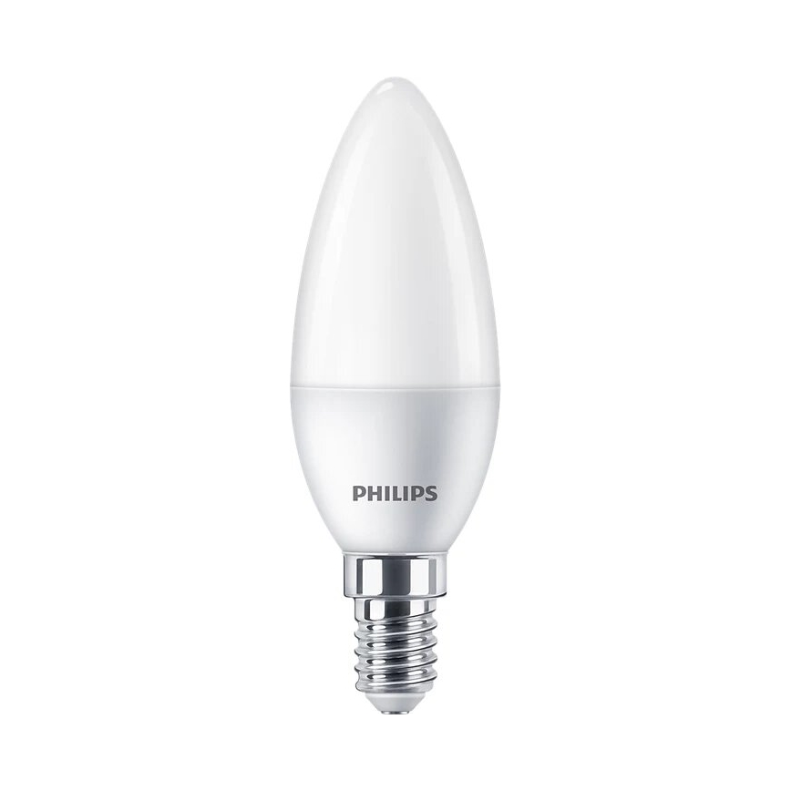 KOMPLEKT 2x LED Pirn Philips B35 E14/5W/230V 4000K