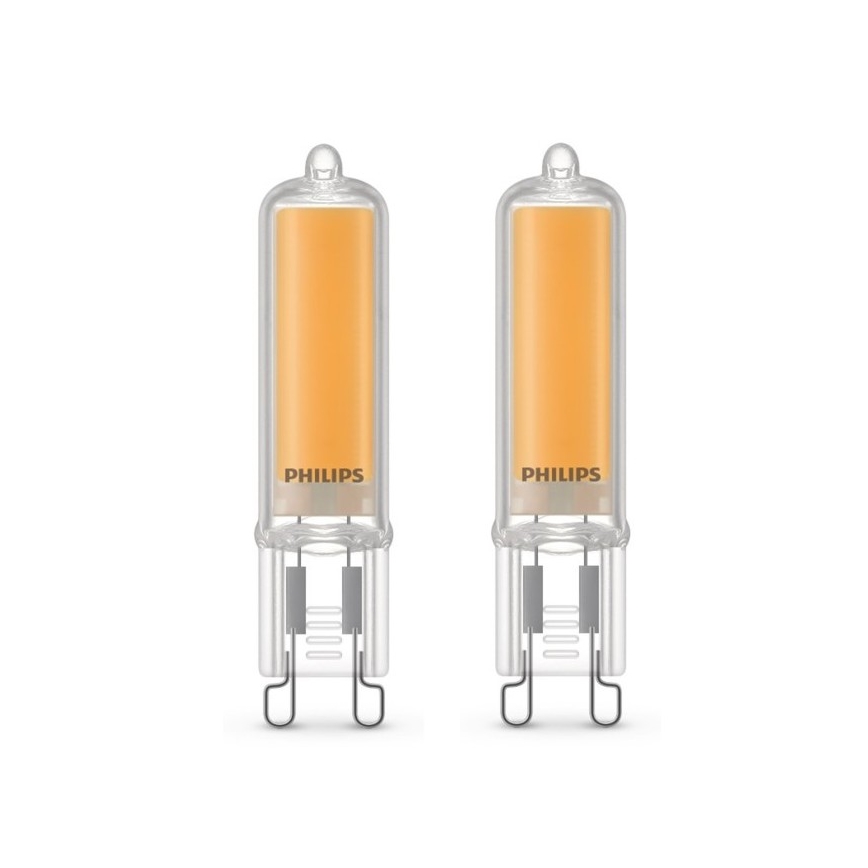 KOMPLEKT 2x LED Pirn Philips G9/3,5W/230V 2700K