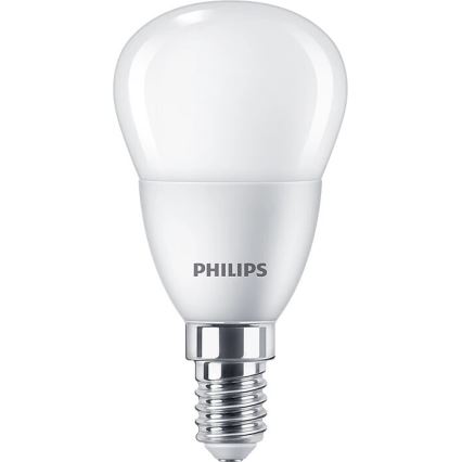 KOMPLEKT 2x LED Pirn Philips P45 E14/5W/230V 4000K