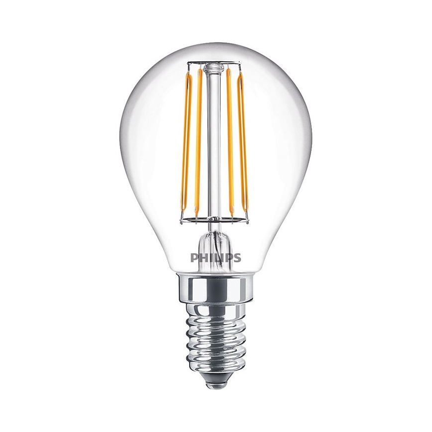 KOMPLEKT 2x LED Pirn VINTAGE Philips E14/4,3W/230V 2700K