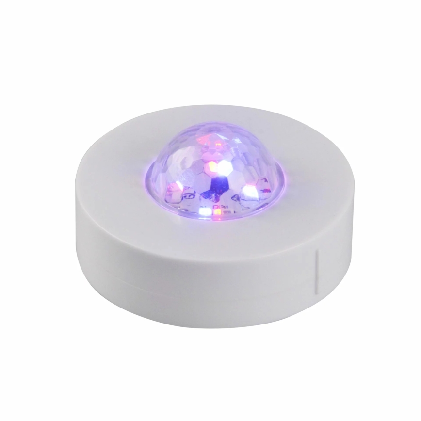 KOMPLEKT 2x LED RGB Hämardatav dekoratiivne valgusti FESTA 3xAAA/4,5V + kaugjuhtimispult