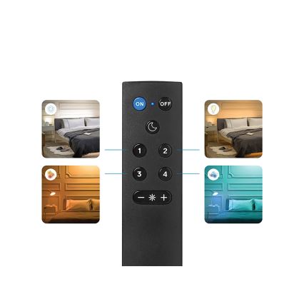 Komplekt 2x LED RGBW hämardatav A60 E27/9W/230V 2200-6500K Wi-Fi + kaugjuhtimispult - WiZ
