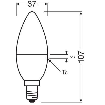 KOMPLEKT 2x LED RGBW Hämardatav pirn B38 E14/4,9W/230V 2700K + kaugjuhtimispult - Osram
