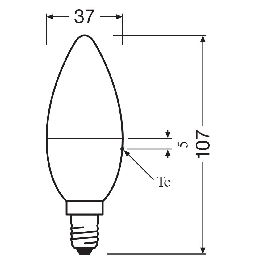 KOMPLEKT 2x LED RGBW Hämardatav pirn B38 E14/4,9W/230V 2700K + kaugjuhtimispult - Osram