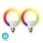 KOMPLEKT 2x LED RGBW Hämardatav pirn SmartLife E27/9W/230V Wi-Fi 2700-6500K
