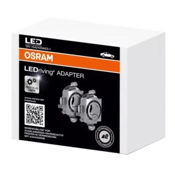 KOMPLEKT 2x LEDriving Adapter H7 - Osram