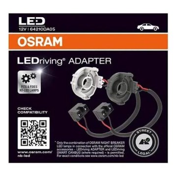 KOMPLEKT 2x LEDriving Adapter - Osram