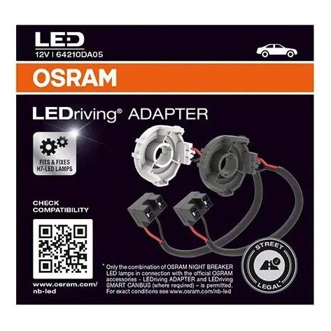 KOMPLEKT 2x LEDriving Adapter - Osram