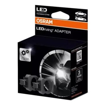 KOMPLEKT 2x LEDriving Adapter pirnipesa - Osram