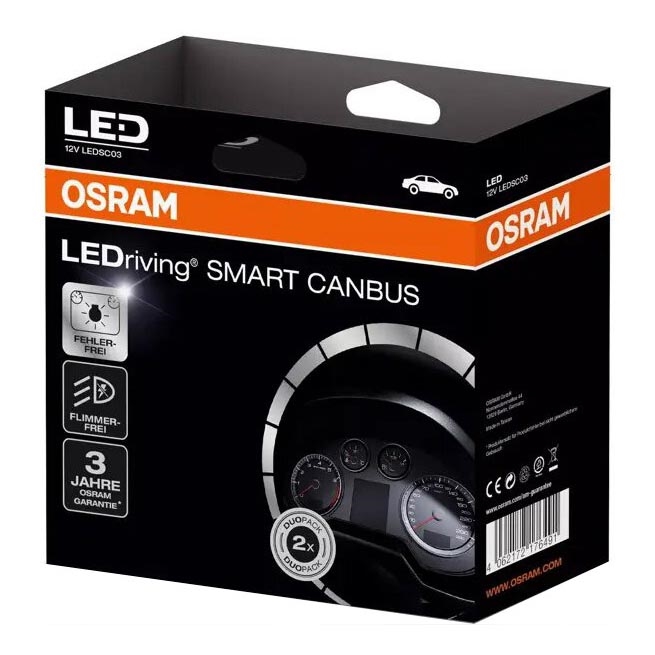 KOMPLEKT 2x LEDriving SMART CANBUS - Osram