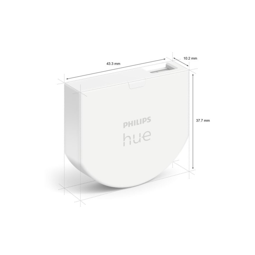 KOMPLEKT 2x Seinalüliti moodul Philips Hue SWITCH