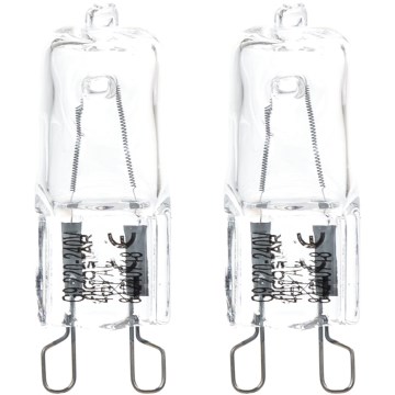 KOMPLEKT 2x Tööstuslik pirn G9/40W/230V 2700K - Aigostar