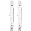 KOMPLEKT 2x Tööstuslik pirn J78 R7s/120W/230V 2900K - Aigostar