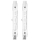 KOMPLEKT 2x Tööstuslik pirn J78 R7s/80W/230V 2900K - Aigostar