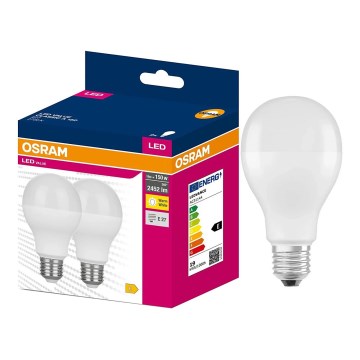 Komplekt 2x VALUE CLASSIC LED-pirni E27/19W/230V 2700K - Osram