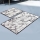 KOMPLEKT 2x Vannitoamatt MARBLE 60/100 cm valge/must