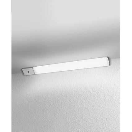 KOMPLEKT 2xLED Hämardatav alumine valgusti anduriga CORNER 2xLED/4,5W/230V