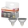 Komplekt 2× LED-hämardatavat MR16 reflektorpirni GU5,3/5W/12V 2700K 36° CRI 90 - Osram