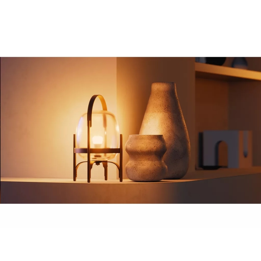 Komplekt 2× Philips Hue WHITE E27 LED-hämardatav pirn 9,5W/230V 2700K