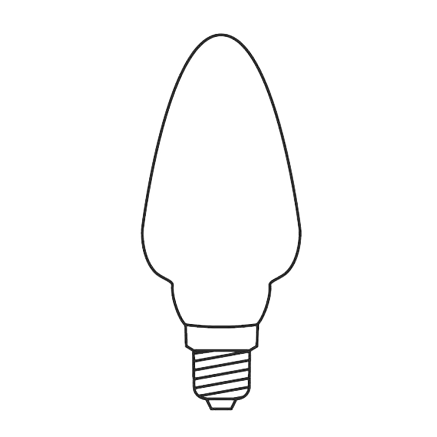 KOMPLEKT 3 x Asenduspirn CONE E10/20V/0,1A värviline - toodetud Euroopas