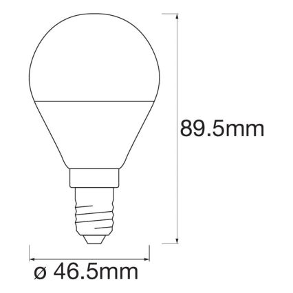 KOMPLEKT 3 x LED RGBW Hämardatav pirn SMART+ E14/5W/230V 2700K-6500K Wi-Fi - Ledvance