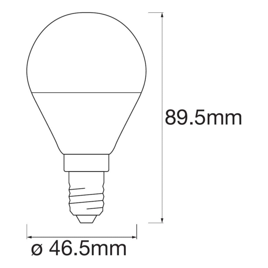 KOMPLEKT 3 x LED RGBW Hämardatav pirn SMART+ E14/5W/230V 2700K-6500K Wi-Fi - Ledvance