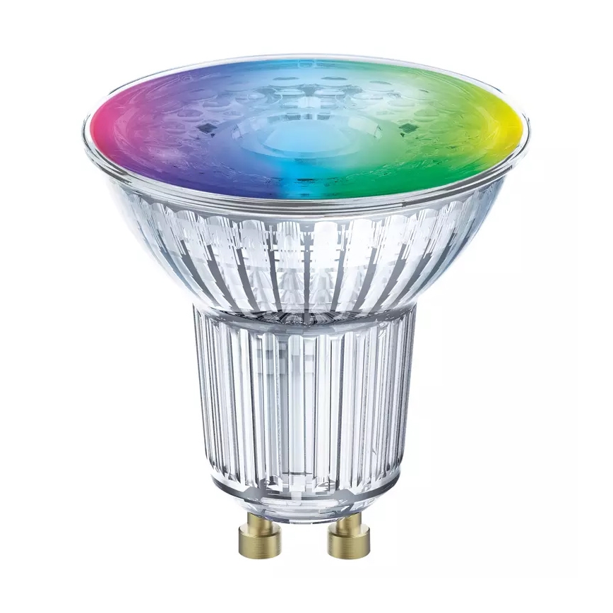 KOMPLEKT 3 x LED RGBW Hämardatav pirn SMART+ GU10/4,9W/230V 2700K-6500K Wi-Fi - Ledvance