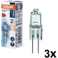 Komplekt 3x ahjupirni HALOSTAR G4/10W/12V 2700K - Osram