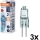 Komplekt 3x ahjupirni HALOSTAR G4/10W/12V 2700K - Osram
