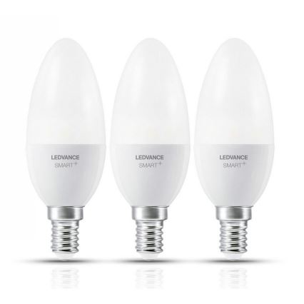 KOMPLEKT 3x LED Hämardatav pirn SMART+ E14/5W/230V 2700K-6500K Wi-Fi - Ledvance