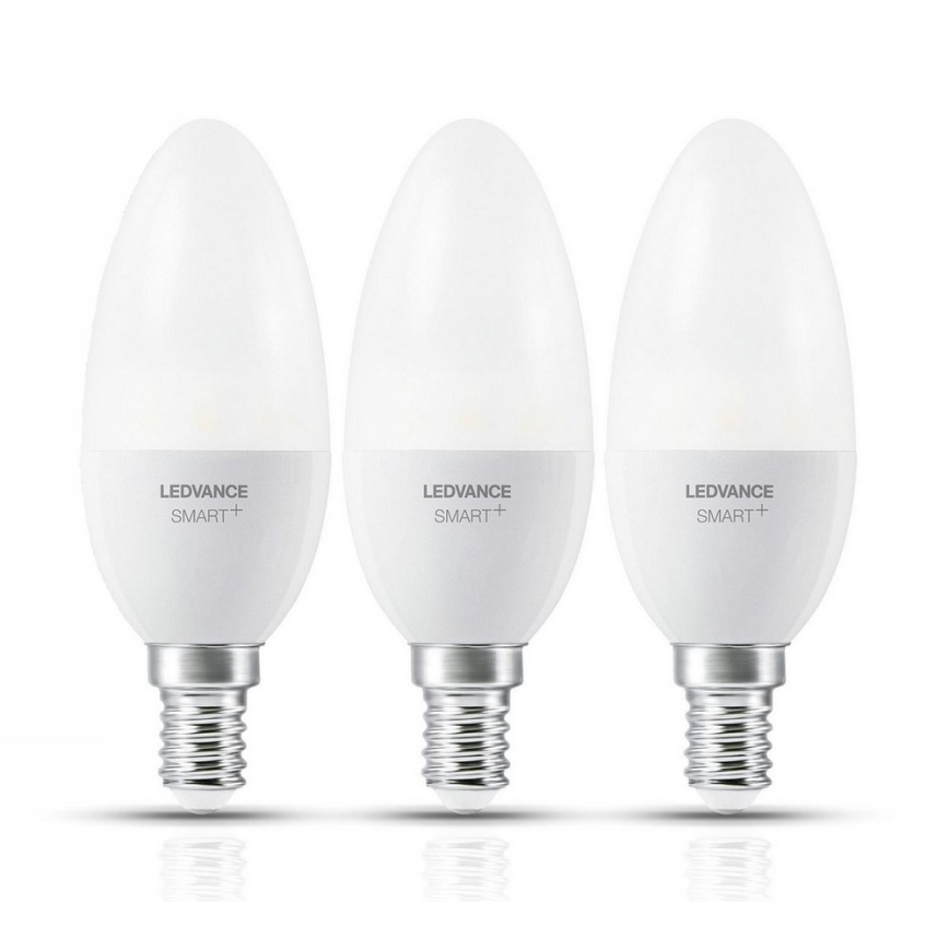 KOMPLEKT 3x LED Hämardatav pirn SMART+ E14/5W/230V 2700K-6500K Wi-Fi - Ledvance