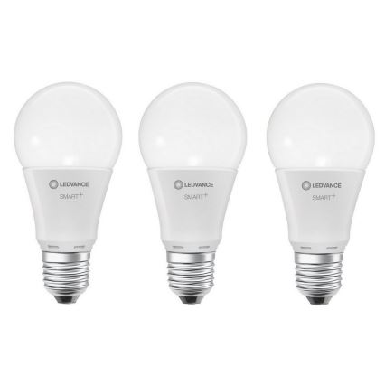 KOMPLEKT 3x LED Hämardatav pirn SMART+ E27/9,5W/230V 2700K-6500K Wi-Fi - Ledvance