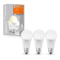 KOMPLEKT 3x LED Hämardatav pirn SMART+ E27/9,5W/230V 2700K Wi-Fi - Ledvance