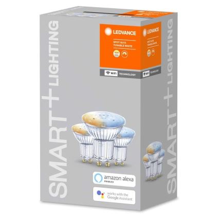 KOMPLEKT 3x LED Hämardatav pirn SMART+ GU10/5W/230V 2700K-6500K Wi-Fi - Ledvance