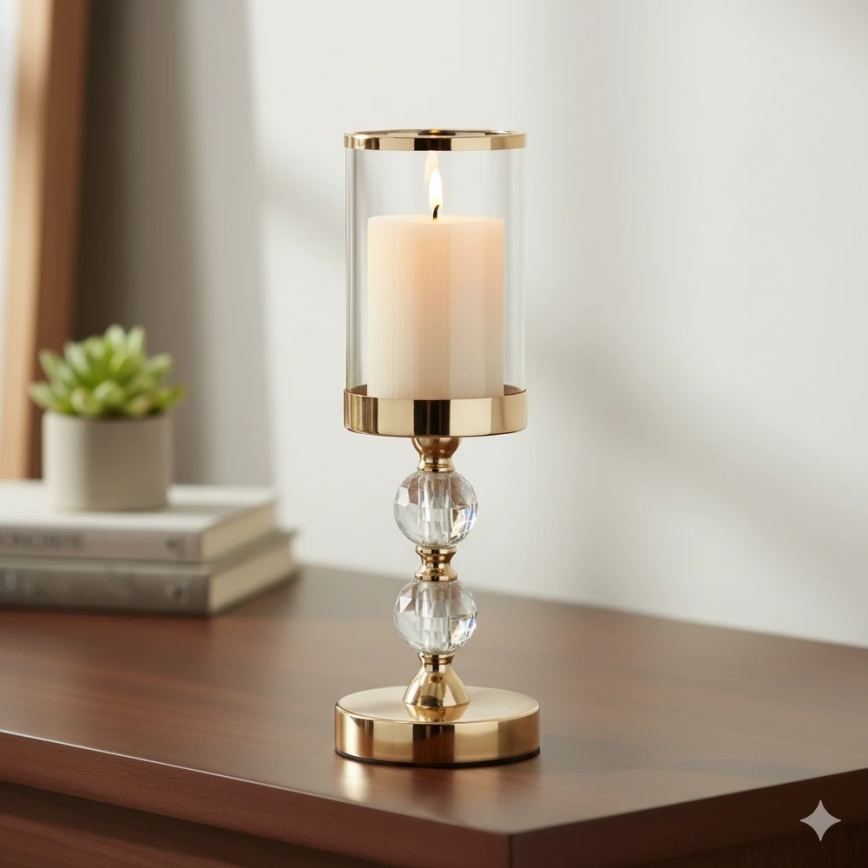 Komplekt 3x LED-küünalt BRILLO LED/3xAAA, kreemjas, koos kaugjuhtimispuldiga