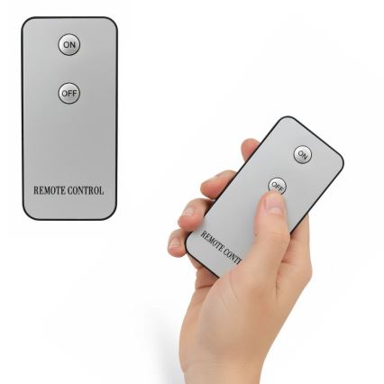 Komplekt 3x LED-küünalt BRILLO LED/3xAAA, kreemjas, koos kaugjuhtimispuldiga