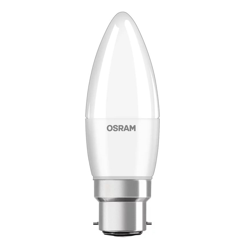 KOMPLEKT 3x LED Pirn B38 B22d/4,9W/230V 3000K - Osram