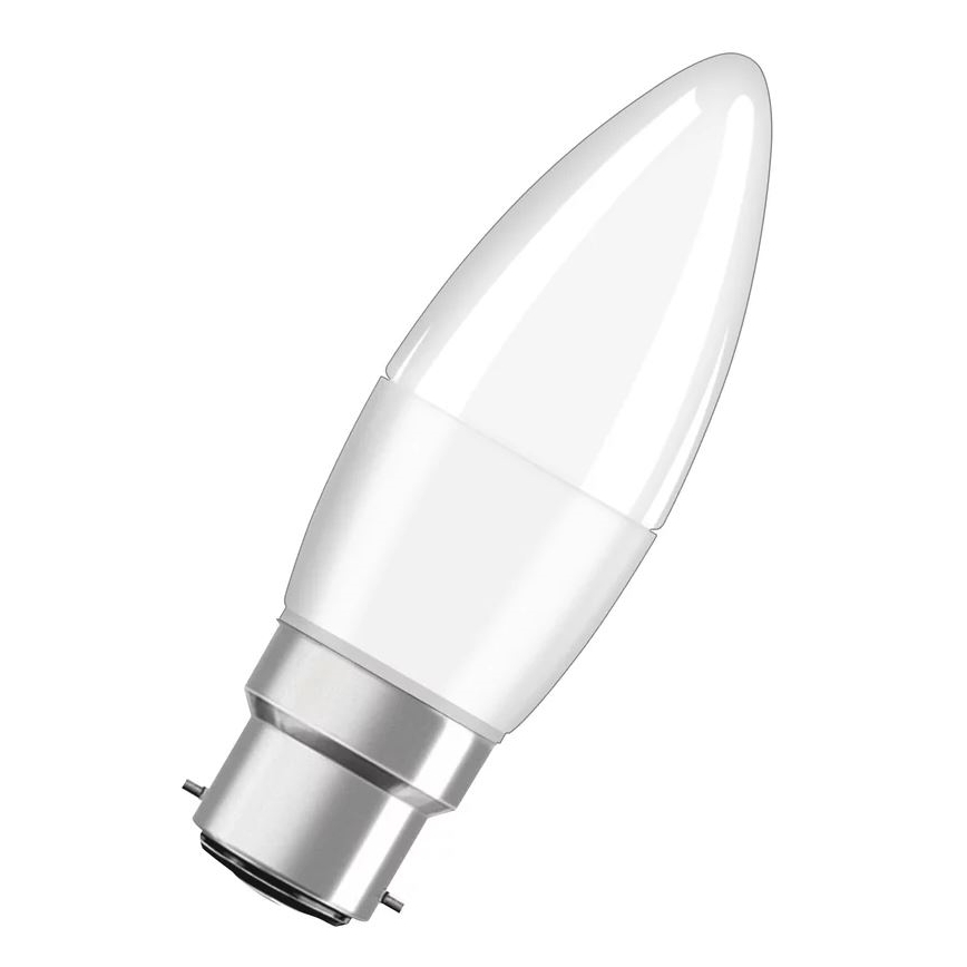 KOMPLEKT 3x LED Pirn B38 B22d/4,9W/230V 3000K - Osram
